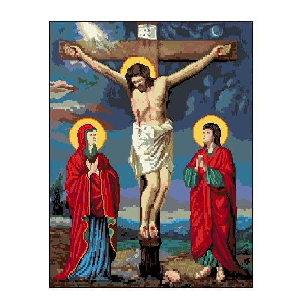 Wzór liczony 9053 Pan Jezus umiera na krzyżu