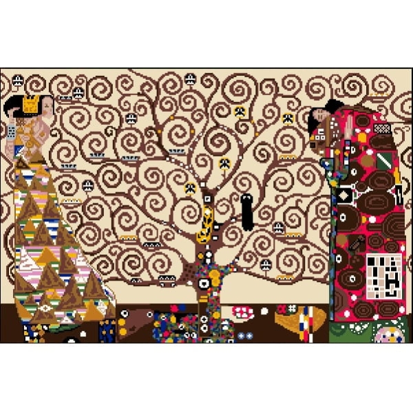 Wzór liczony 9249  Drzewo Życia - Gustav Klimt
