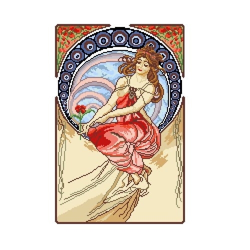 Kanwa 6802 Sztuki piękne - Malarstwo - Alfons Mucha