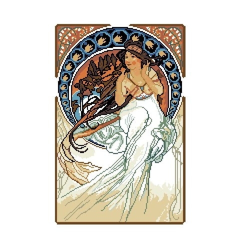 Kanwa 6804 Sztuki piękne - Muzyka - Alfons Mucha