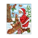 Kanwa 190 Mikołaj w lesie