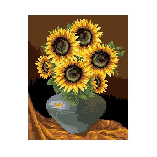 6045 Kanwa do haftu - Słoneczniki.jpg