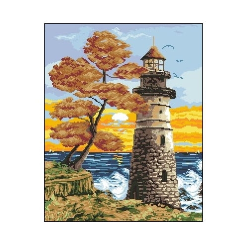 6047 Kanwa do haftu - Latarnia morska.jpg