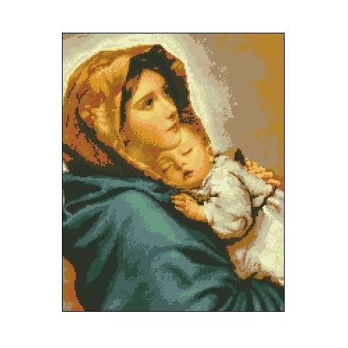 6064 Kanwa do haftu - Madonna z ulicy - Robert Feruzzi.jpg