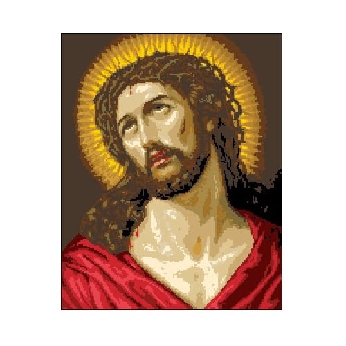 Wzór liczony 6108 Jezus w koronie cierniowej