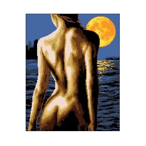 6118 Kanwa do haftu - Wieczór, Ona, Ewa.jpg