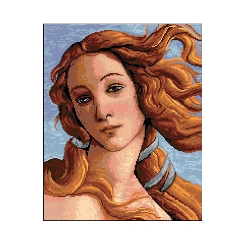 Wzór liczony 6123 Sandro Botticelli - Narodziny Wenus (frag.)