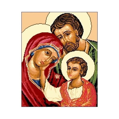 6124 Kanwa do haftu - Ikona Swiętej Rodziny.jpg
