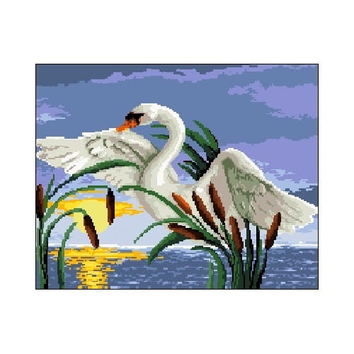 6023 Kanwa do haftu -  łabąź.jpg