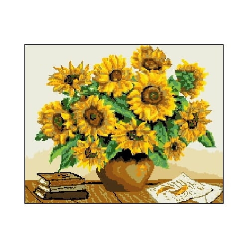6005 Kanwa do haftu - Słoneczniki.jpg