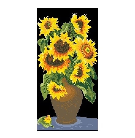 Wzór liczony 6519 Słoneczniki