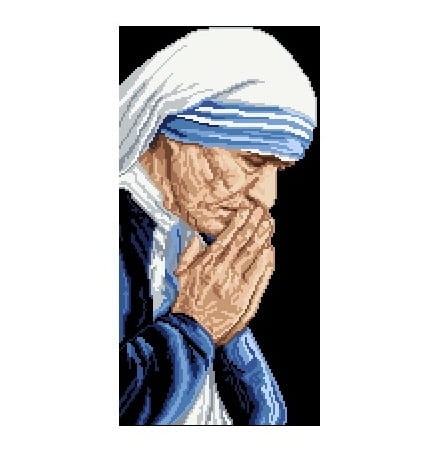 6534 Kanwa do haftu - Matka Teresa.jpg