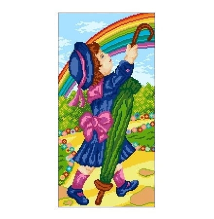 Kanwa 6538 Dziewczynka z parasolem