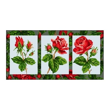 Wzór liczony 6552 Róże