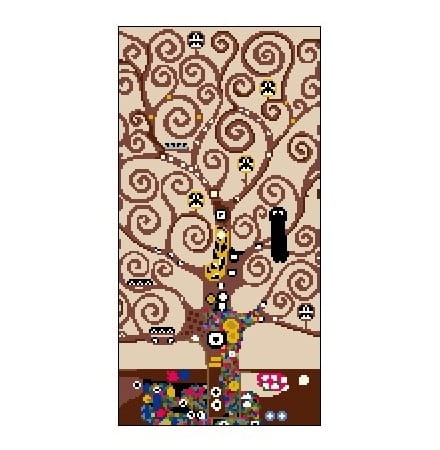 6593 Kanwa do haftu - Klimt Drzewo życia.jpg