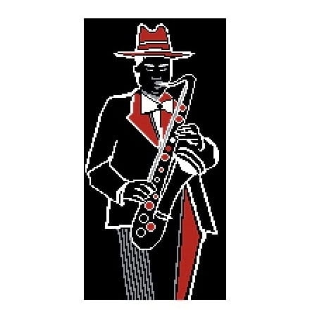 Kanwa 6598 Saksofonista 2