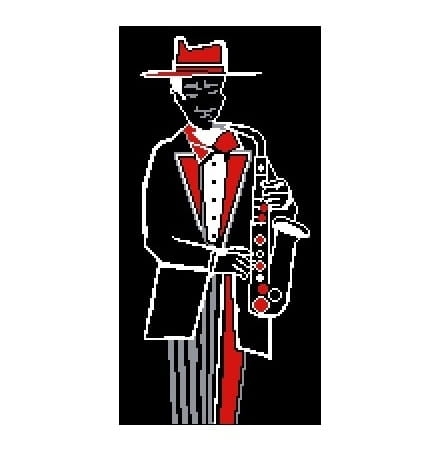 Kanwa 6599 Saksofonista 3