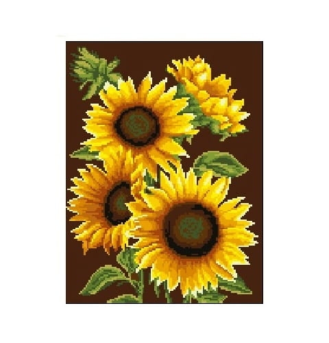 Wzór liczony 3082 Słoneczniki