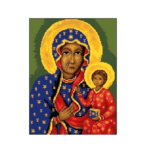 3074 Kanwa do haftu - Matka Boska Częsochowska.jpg