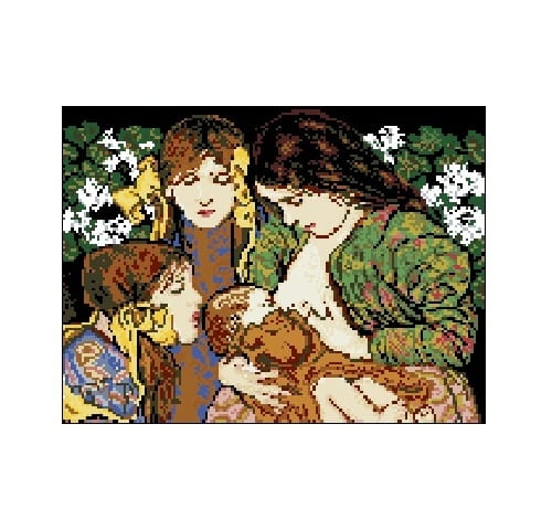 Wzór liczony 3031 Macierzyństwo - Stanisław Wyspiański