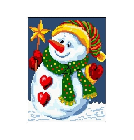 Wzór liczony 164 Bałwanek 2