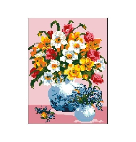 Kanwa 1021 Wiosenny bukiet