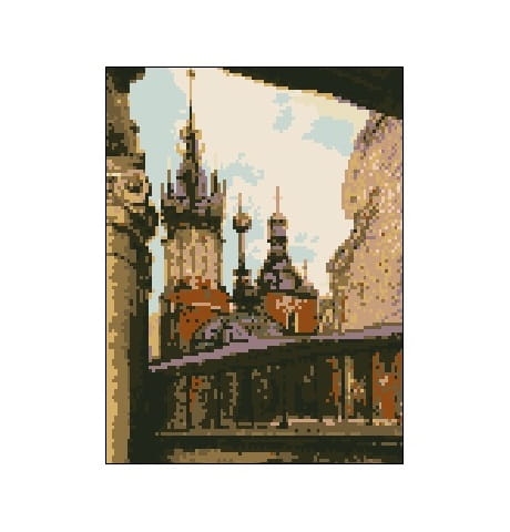 Kanwa 1031 Wieże Kościoła Mariackiego - Stanisław Wyspiański