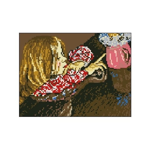 Kanwa 1049 Dziewczynka z dzbanem - Stanisław Wyspiański