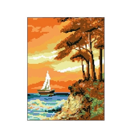 Kanwa 1055 Na jeziorze