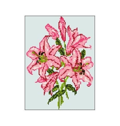 1059 Kanwa do haftu - Lilie.jpg