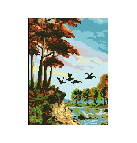 Wzór liczony 1060 Odlatujące ptaki