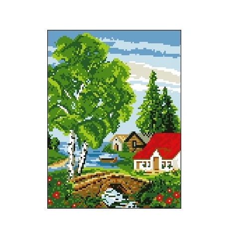 Wzór liczony 1066 Brzozy nad rzeką