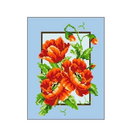 Kanwa 1069 Maki na ramce