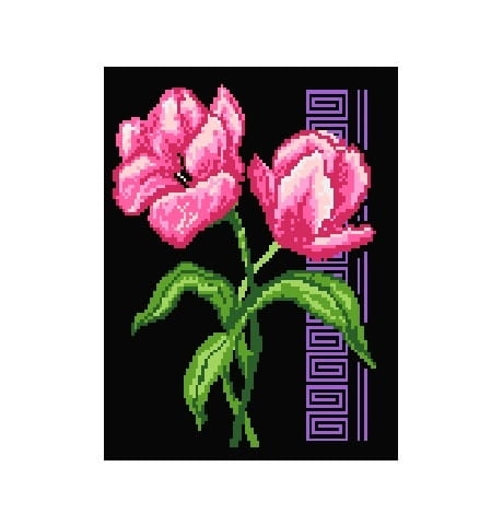 1090 Kanwa do haftu - tulipany.jpg