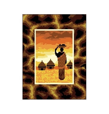 1097 Kanwa do haftu - afrykanskie klimaty C.jpg