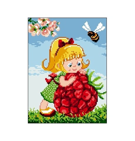 Wzór liczony 1119 Dziewczynka z maliną