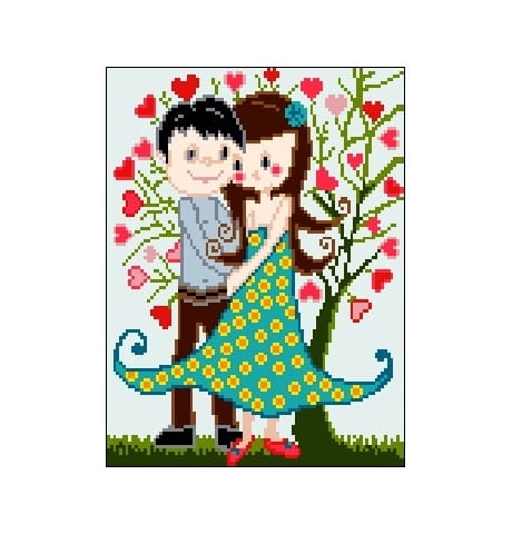 Wzór liczony 1121 Zakochani