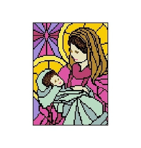 Wzór liczony 714 Witraż