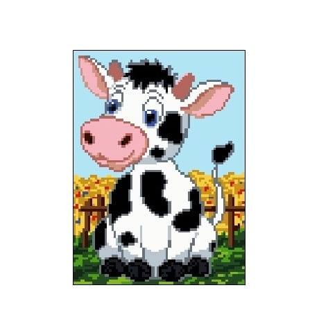 724 Kanwa do haftu - Krowa.jpg