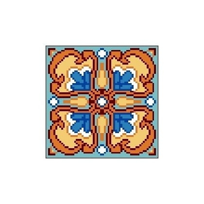 545 Kanwa do haftu - Wspomnienie z Maroka 9.jpg