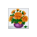 Kanwa 524 Chryzantemy