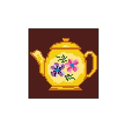 322 Kanwa do haftu -  czajniczek, imbryk, dzbanek.jpg