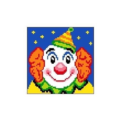 331 Kanwa do haftu - clown.jpg