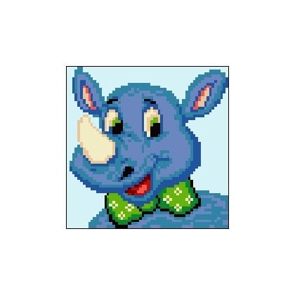 338 Kanwa do haftu - Nosorożec.jpg