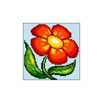 348 Kanwa do haftu - kwiatek.jpg