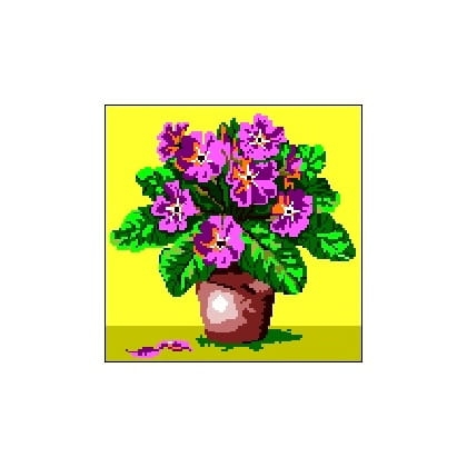 397 Kanwa do haftu - różowa prymulka.jpg