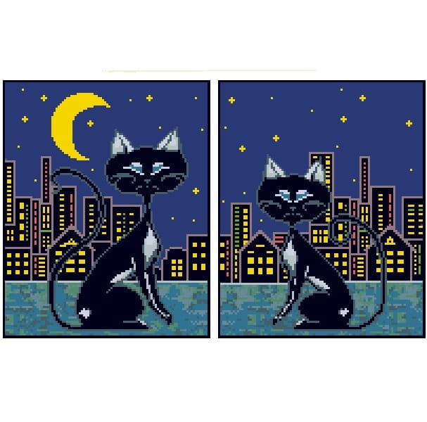 1091-1092 Kanwa do haftu - dwutyptyk - koty.jpg