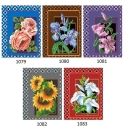 Wzory liczone 1079-1083 Kwiaty