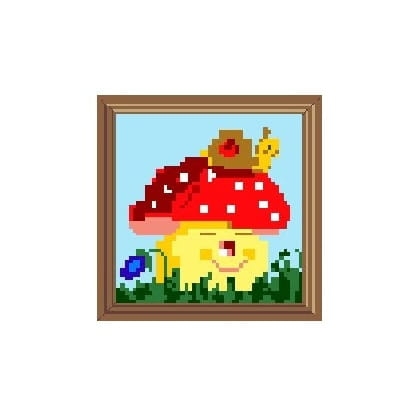 200 Komplet z ramką i muliną - Grzybek.jpg