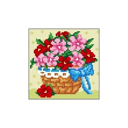551 Kanwa do haftu - Kwiatki w koszyczku.jpg